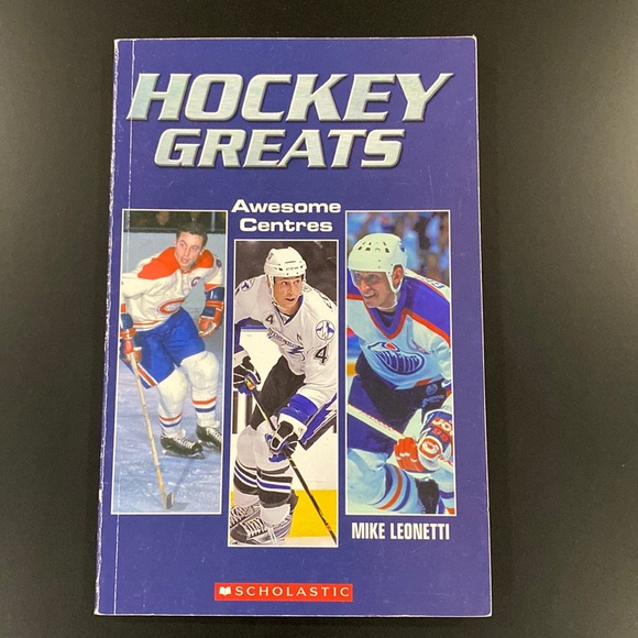 Scholastic Other - Hockey Greats: Awesome Centres by Mike Leonetti - Softcover Book